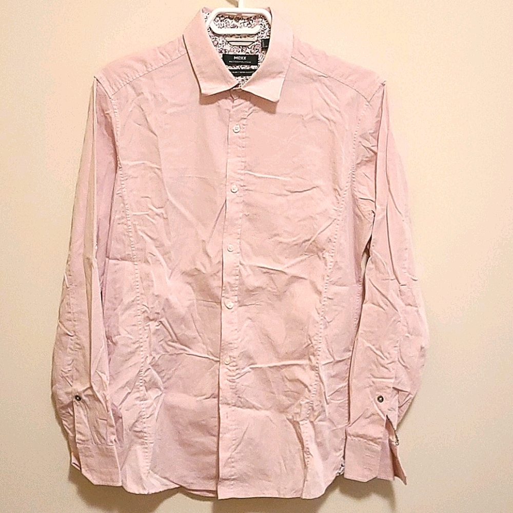 Mexx Pink Casual Button Down Shirt